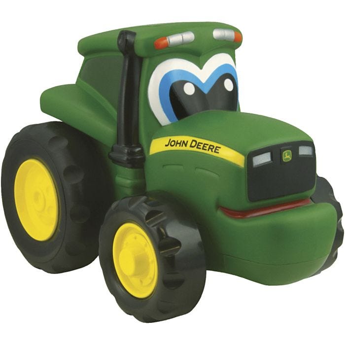 John Deere Traktori, 19x13x12 cm, vihreä, 1 kpl