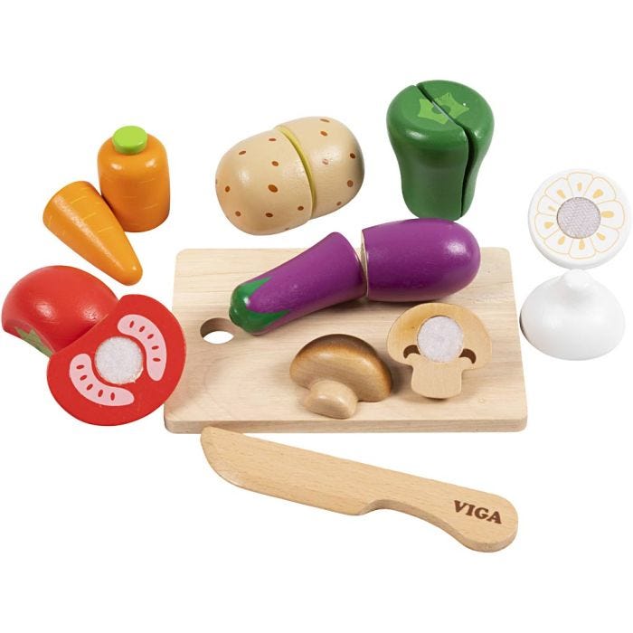 VIGA halkaistut vihannekset, 20 osaa/ 1 set