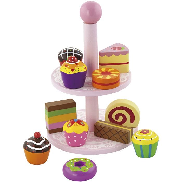 VIGA kuppikakut ja tarjotin, 25,5 cm, 1 set