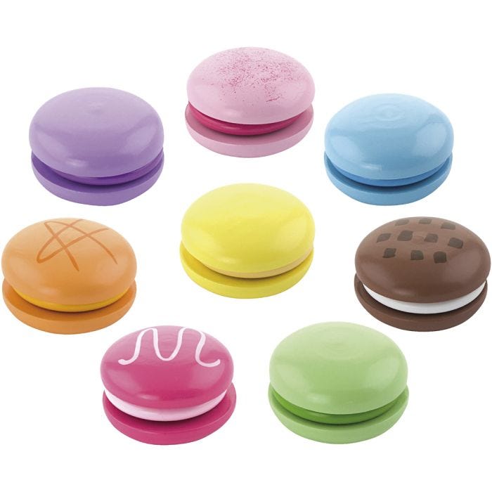 VIKA puiset keksit, koko 4,5 cm, 8 kpl/ 1 pkt