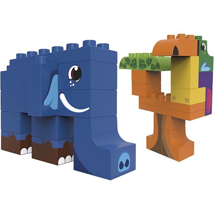 BIOBUDDI Rakennuspalikat, 27 kpl/ 1 set
