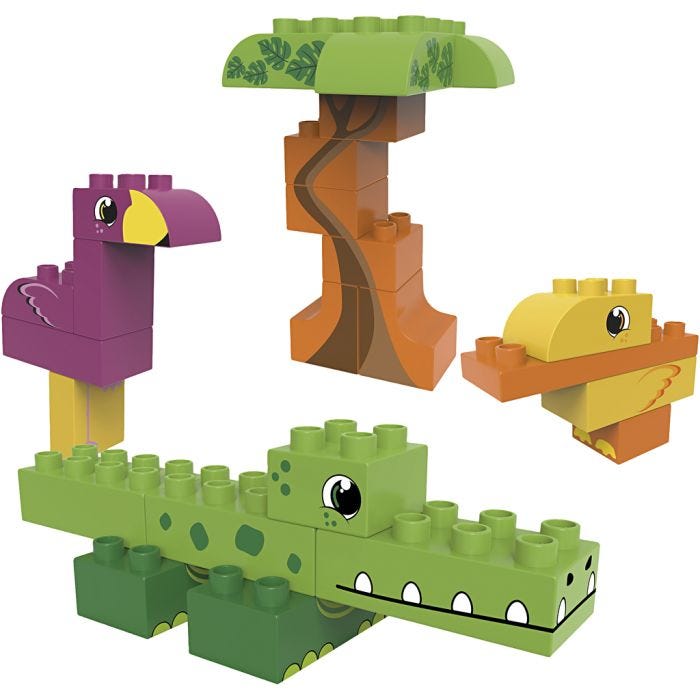 BIOBUDDI Rakennuspalikat, 25 kpl/ 1 set