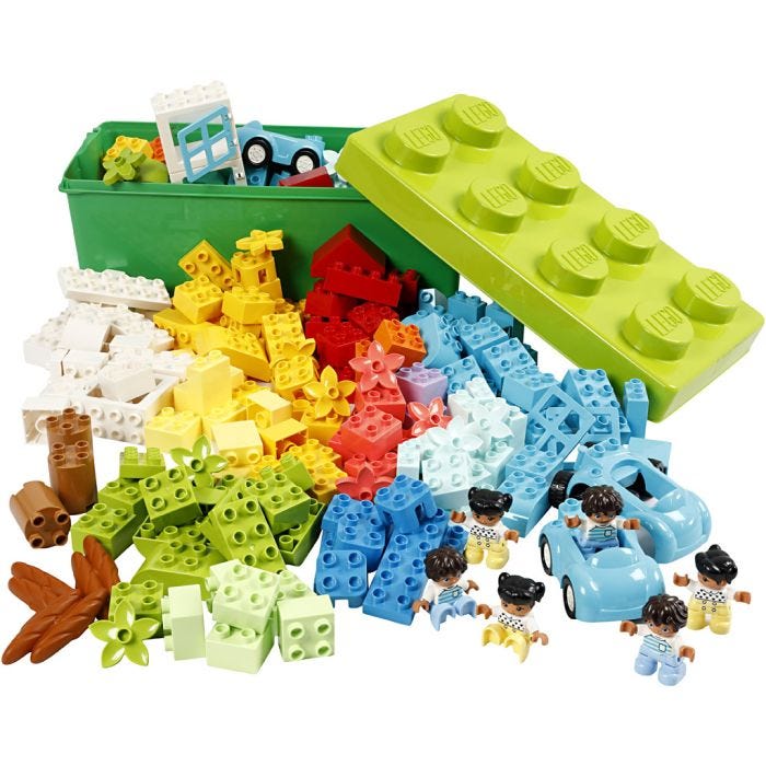 LEGO® DUPLO® -palikkarasia, 195 osaa/ 1 set