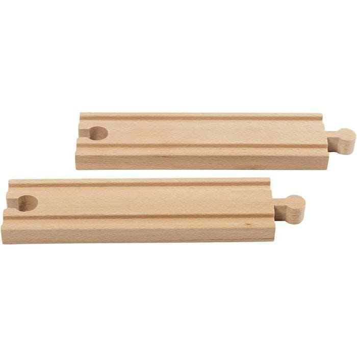 VIGA junaradan osat, Suora, Pit. 14,5 cm, 4 kpl/ 1 pkt