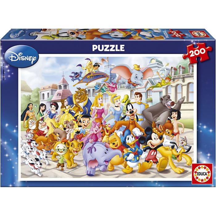 Palapeli Disney, 200 kappaletta, 1 kpl