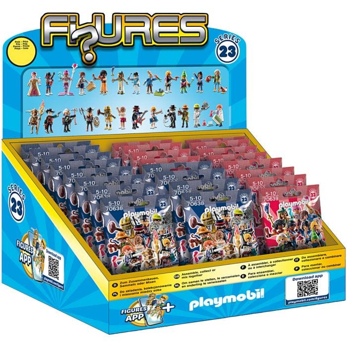 Playmobil-hahmot, Lajitelman sisältö voi vaihdella , 1 set
