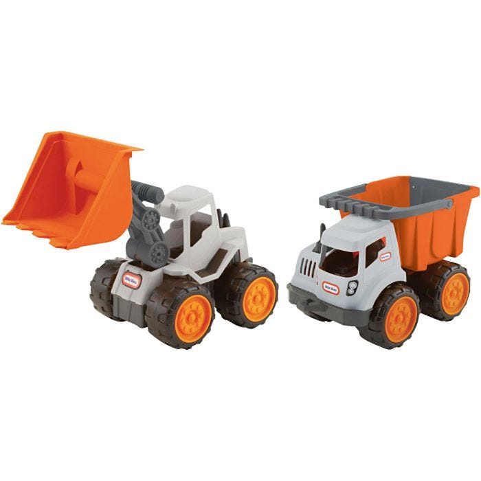 Little Tikes kippiauto, koko 39 cm, 2x2 kpl/ 1 pkt