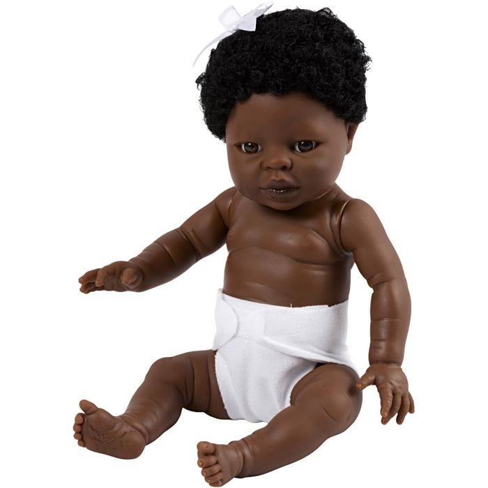 Vauvanukke, tyttö, 34 cm, 1 kpl