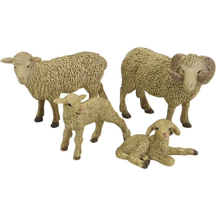 Lammasperhe, 1 set