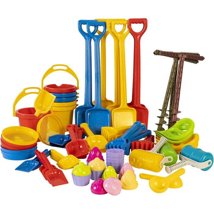 Hiekkalelusetti, 69 kpl/ 1 set