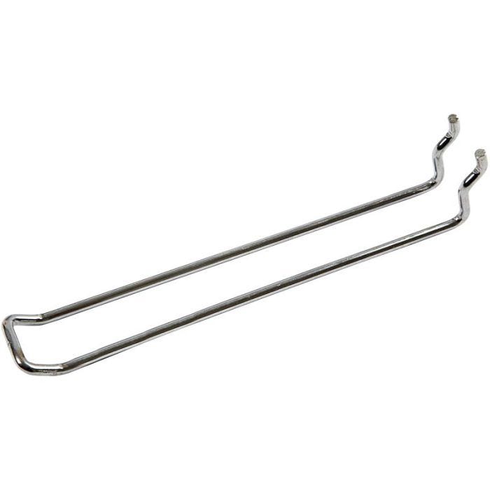 Kaksoispiikki, Pit. 150 mm, Lev: 25 mm, paksuus 3 mm, 50 kpl/ 1 pkt
