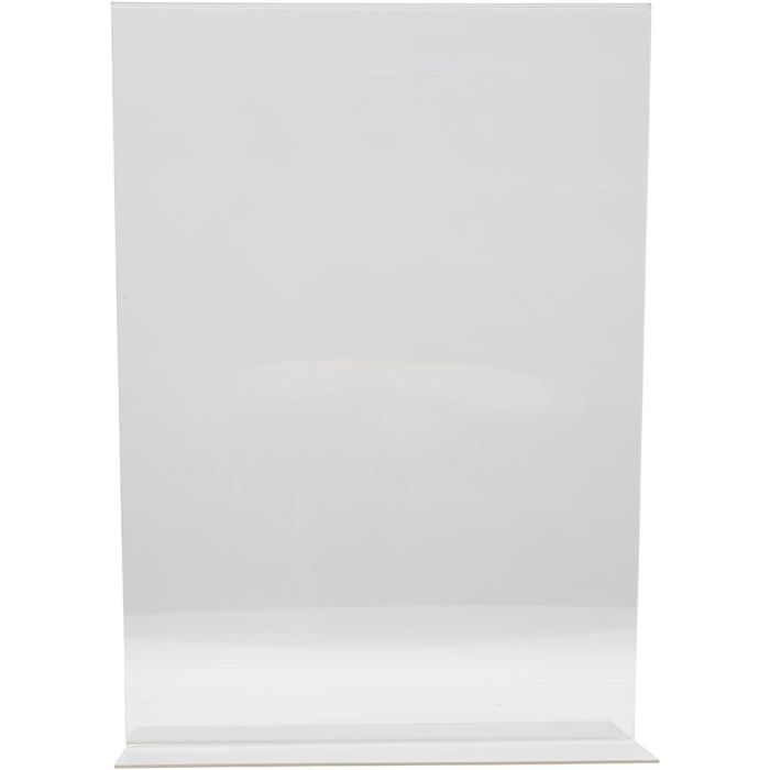 Kylttiteline, Kork. 420 mm, Lev: 300 mm, A3, arkki 300x420 mm, 1 kpl