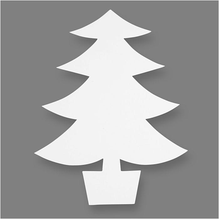 Kartonkikuuset, Kork. 21,5 cm, Lev: 16,5 cm, 230 g, valkoinen, 25kpl/ 1 pkt
