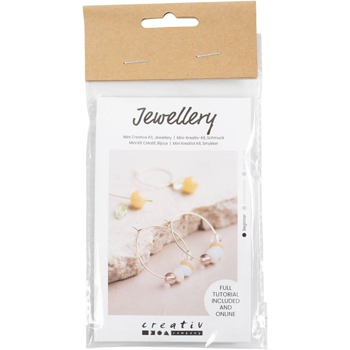 Askartelusetti Mini Koruaskartelu, Korurenkaat helmillä, 1 pkk/ 1 pkt