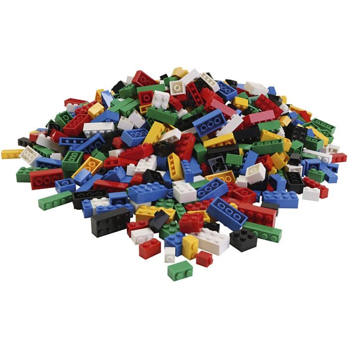 Q-bricks Osat, 1000 kpl/ 1 set