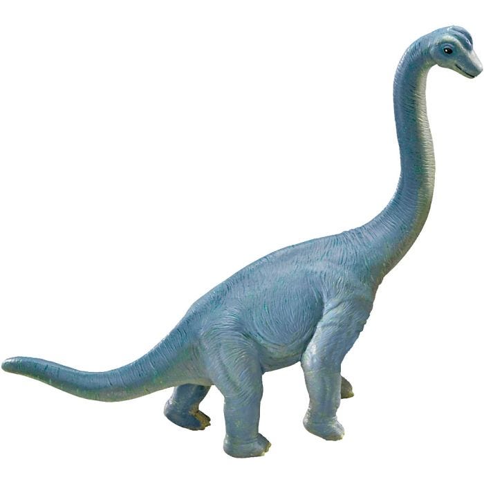 Jättikokoinen dinosaurus, Brachiosaurus, Kork. 24 cm, 1 kpl