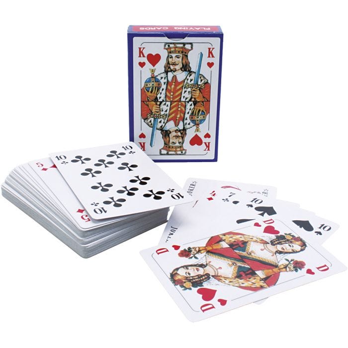 Pelikortit, 1 pkk/ 1 pkt