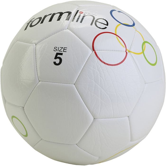 Pallo, nro 5, valkoinen, 1 kpl