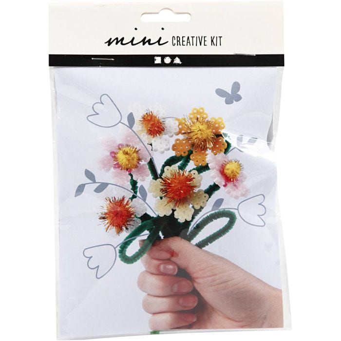 Askartelusetti Mini, Kukat, 1 pkk/ 1 pkt