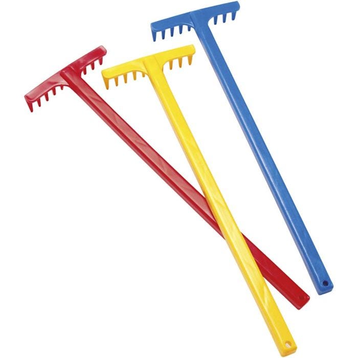 dantoy Muoviharava, Pit. 42 cm, värilajitelma, sininen, punainen, keltainen, 12 kpl/ 1 pkt