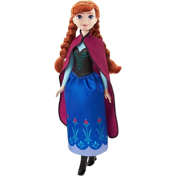 Disneyn Frozen-nukke, Anna, Kork. 30 cm, 1 kpl/ 1 pkt