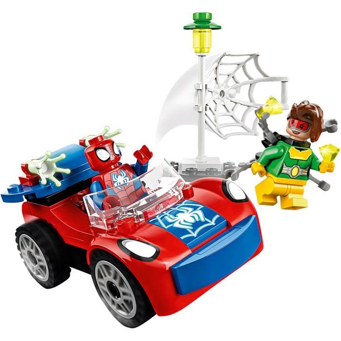 LEGO® Marvel Hämähäkkimiehen auto ja Tohtori Mustekala, 48 osaa/ 1 pkt