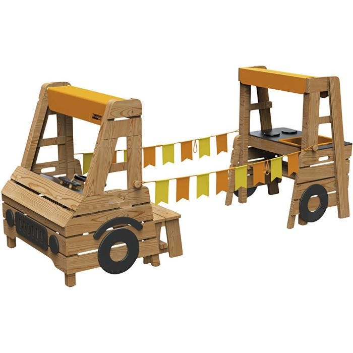 TopPlay by beleduc Ulkoleikkiauto, 105 cm, 235 cm, 92 cm, 1 kpl