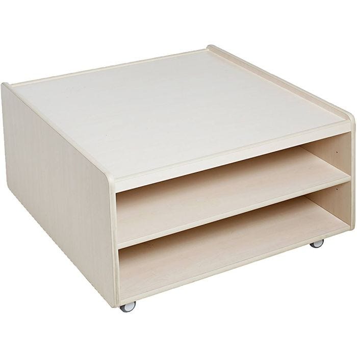 Leikkipöytä Pyörillä, 49 cm, 86 cm, 1 kpl