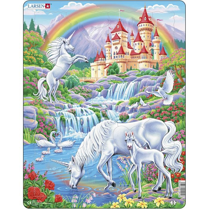 Palapeli, koko 28,5x36,5 cm, 32 kappaletta, 1 kpl