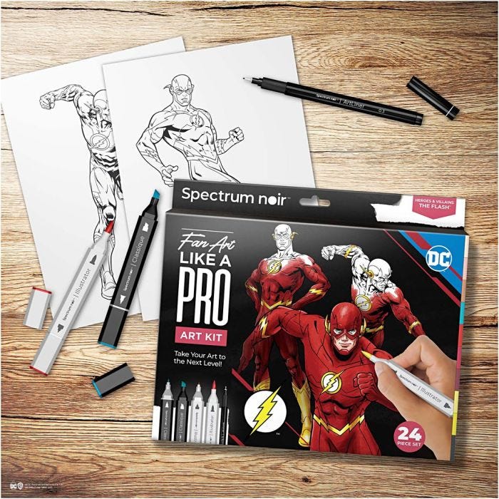 Piirustuspakkaus Spectrum Noir, Flash, värilajitelma, 1 pkk/ 1 pkt
