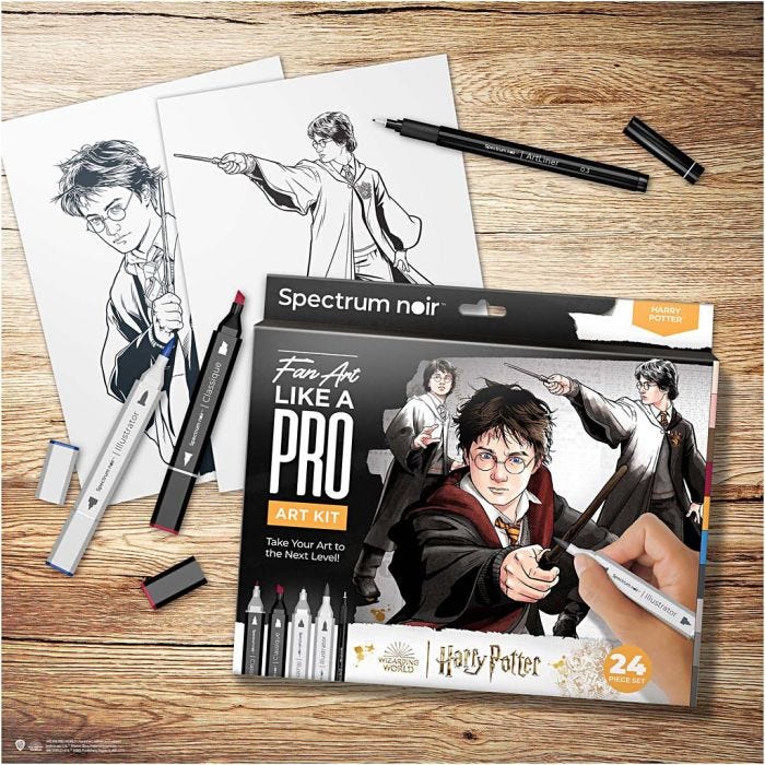 Piirustuspakkaus Spectrum Noir, Harry Potter, värilajitelma, 1 pkk/ 1 pkt