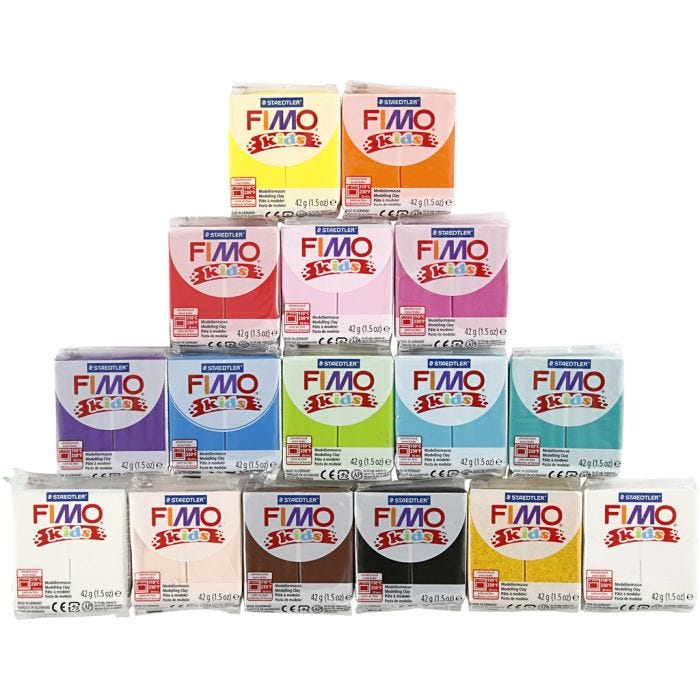 FIMO® Kids Clay , 32x42 g/ 1 pkt