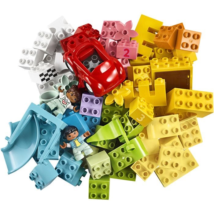 LEGO® DUPLO® rakennuspalikat, 85 kpl/ 1 pkt