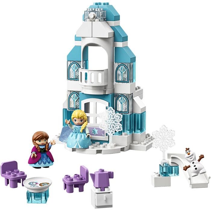 LEGO® DUPLO® Disney Frozen-jäälinnassa, 59 osaa/ 1 set