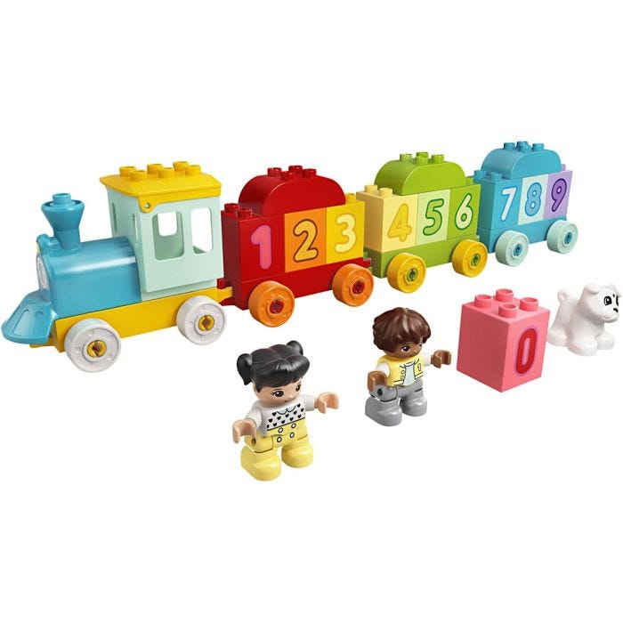 LEGO® DUPLO® Numerojuna – opi laskemaan, 23 osaa/ 1 set