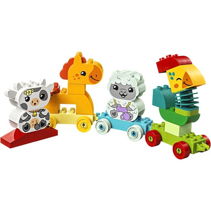 LEGO® DUPLO® Eläinjuna, 19 osaa/ 1 pkt