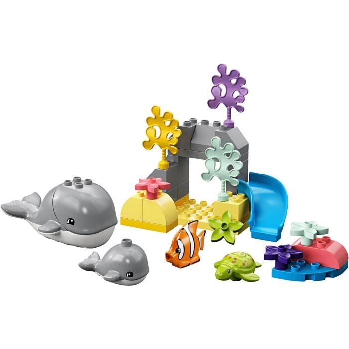 LEGO® DUPLO® Valtameren Villieläimet, 32 osaa/ 1 pkt