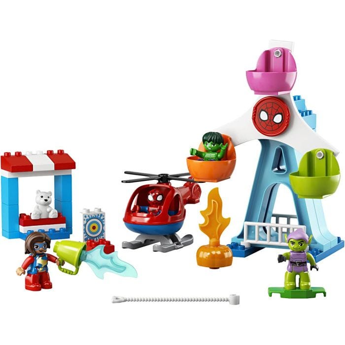 LEGO® DUPLO® Spider-Man ja Ystävät: Seikkailu Tivolissa, 41 osaa/ 1 pkt