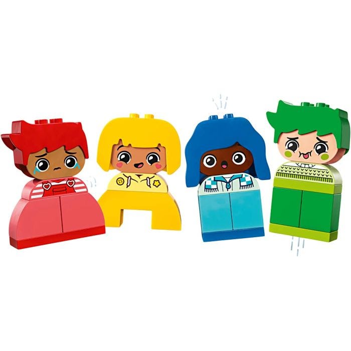 LEGO® DUPLO® Ensimmäiset Isot Tunteeni, 23 osaa/ 1 pkt