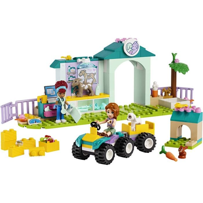 LEGO® Friends Maatalon Eläinten Eläinlääkäriasema, 161 osaa/ 1 pkt