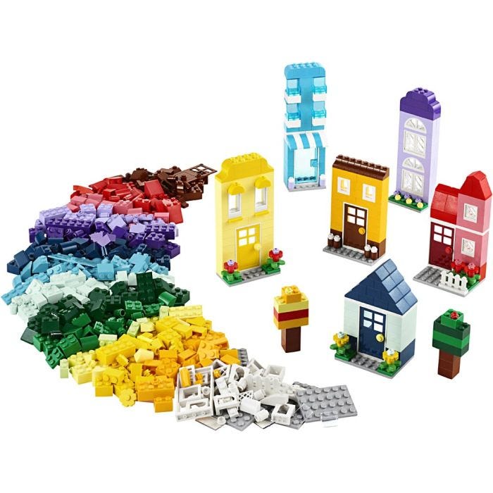 LEGO® Classic Luovat Talot, 850 osaa/ 1 pkt