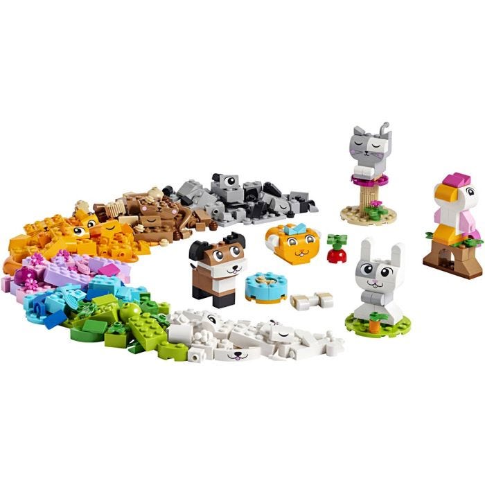 LEGO® Classic Luovat Lemmikit, 450 osaa/ 1 pkt