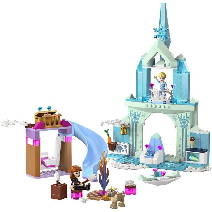 LEGO® Disney Frozen Elsan Jäälinna, 163 osaa/ 1 pkt