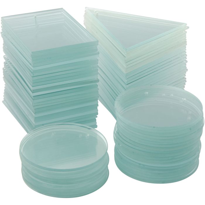 Lasilevy, paksuus 3 mm, 3x30 kpl/ 1 pkt