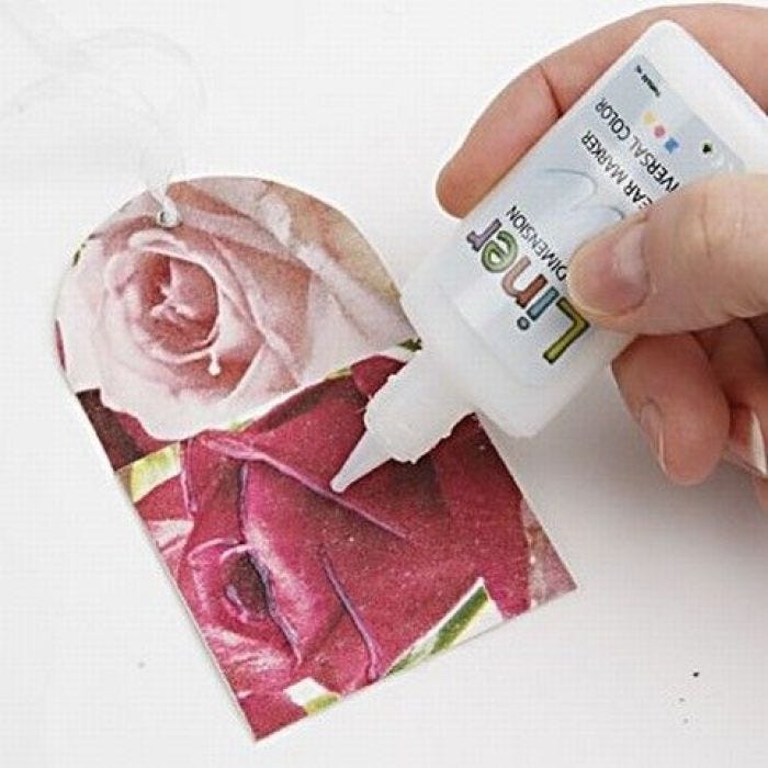 Kohoväri, helmikynä ja Clear Marker