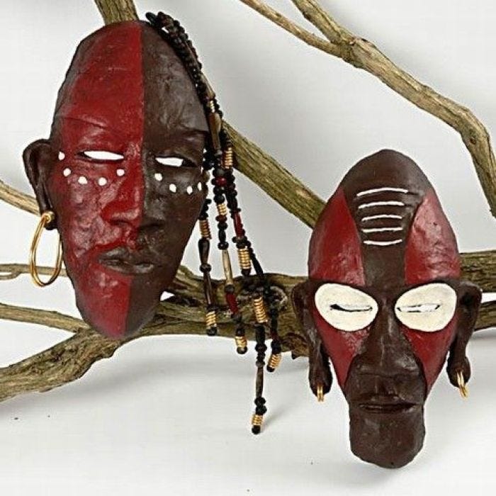 Afrikkalaiset heimonaamiot