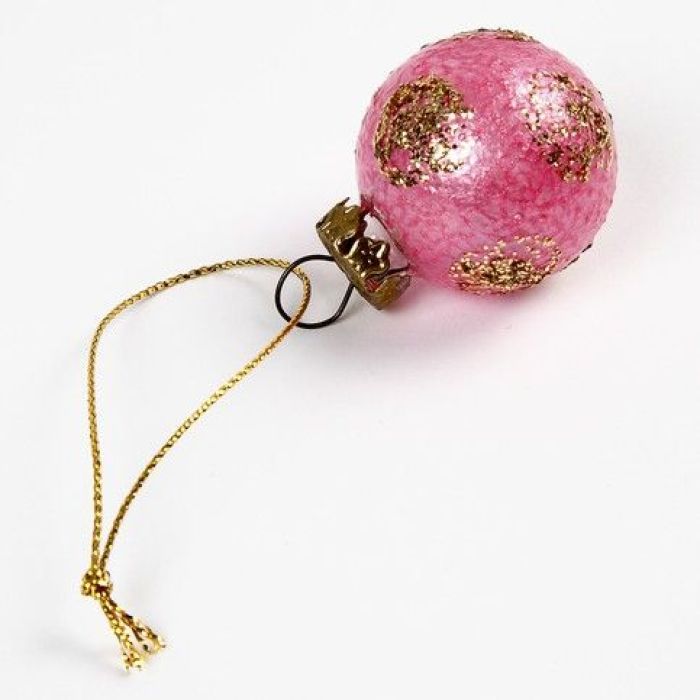 Lasipallo koristeltu 3D lasigeelillä