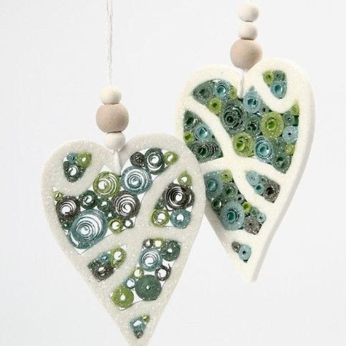Quilling-sydämet