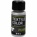 Textile Color Pearl, helmiäinen, hopea, 50 ml/ 1 pll