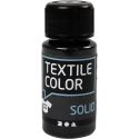 Textile Color Solid, peittävä, musta, 50 ml/ 1 pll